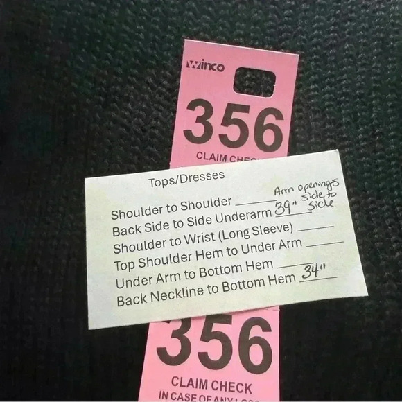 NEW Chicos Women’s L/XL Fringe Capelet Ruana Shawl Heavy Cotton Blend NWT - Picture 12 of 12